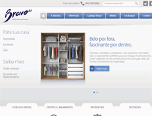 Tablet Screenshot of bravomoveis.com